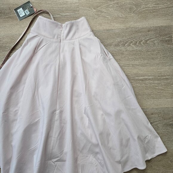 NWT HOUSE OF CB Rita Midi Skirt, Ballet Slipper Pink, High-Waisted 🌸Size XS🌸 - Picture 14 of 17